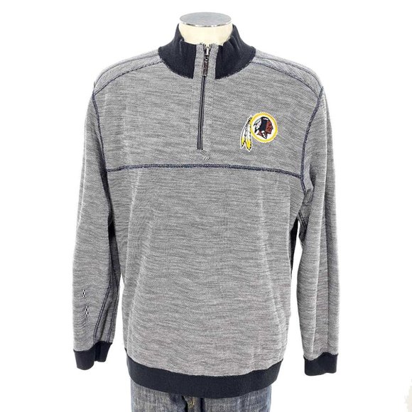 NWT Washington Redskins Tommy‎ Bahama Reversible Zip Sweatshirt - Picture 6 of 14